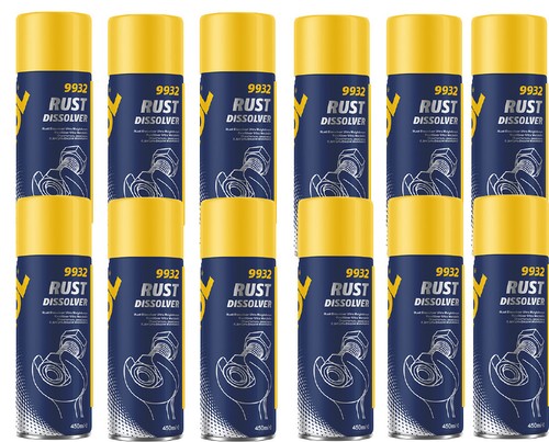 12x450ml mannol rostlöser - mannol,