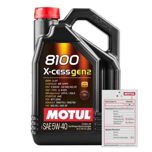 Liter motul 8100 - 5,