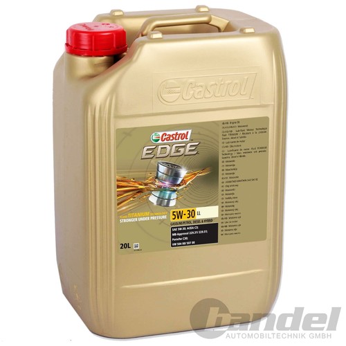 Liter castrol edge 5w30 - 20,